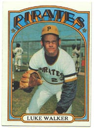1972 Topps Baseball Cards      471     Luke Walker